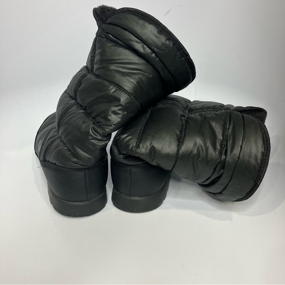 The North Face Amore ll puffer pull on boots black size 8 - Picture 4 of 7